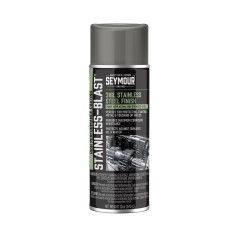 Seymour Stainless-Blast—Specialty Automotive Stainless Steel Spray Paint (12 oz)