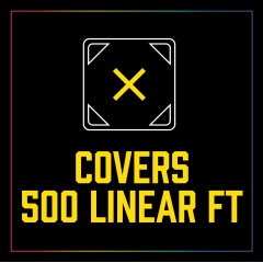 Seymour Stripe 6-Series Inverted Ground Marking Paint, Utility Yellow (17oz)
