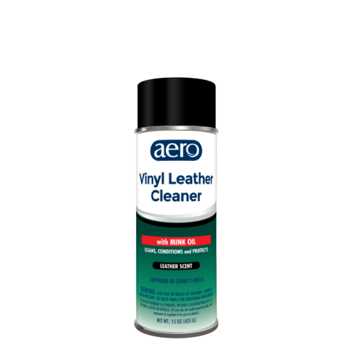 AERO Vinyl Leather Cleaner With Mink Oil – Cleans, Conditions and Protects