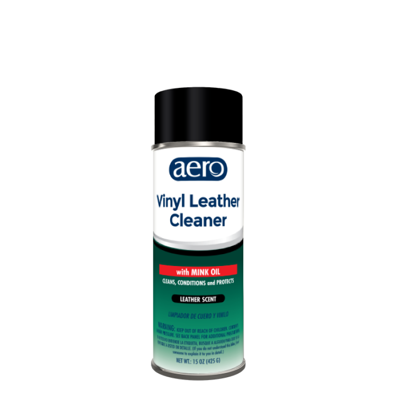 AERO Vinyl Leather Cleaner With Mink Oil – Cleans, Conditions and Protects