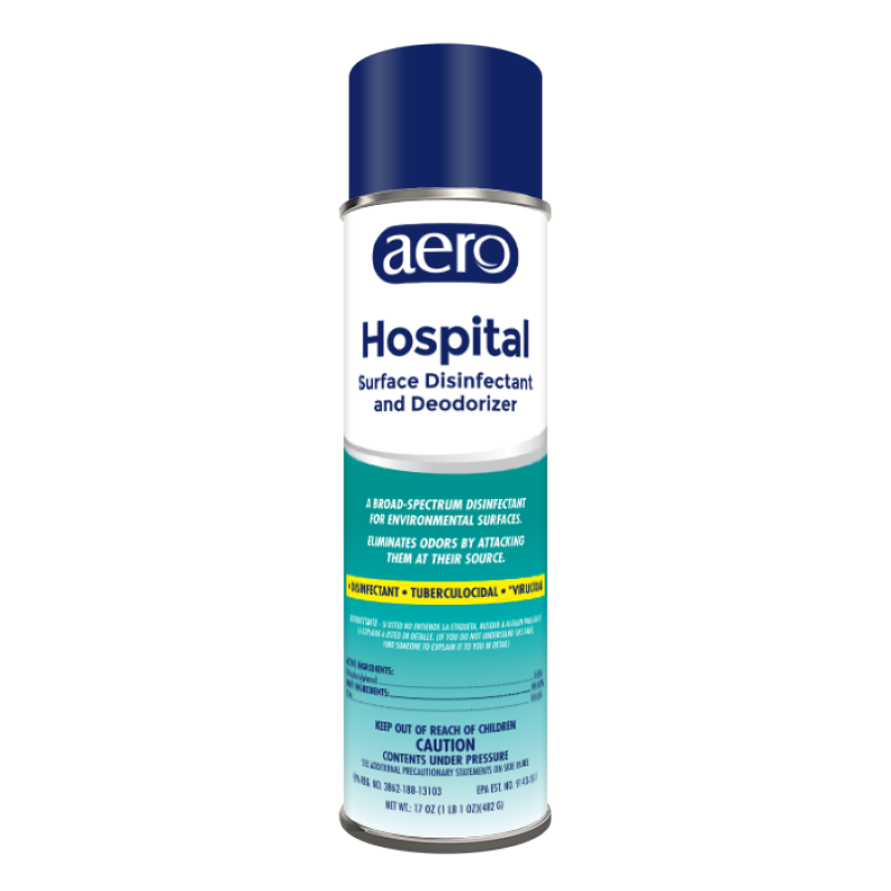 AERO Hospital Surface Disinfectant and Deodorizer AERO Hospital Surface Disinfectant and Deodorizer