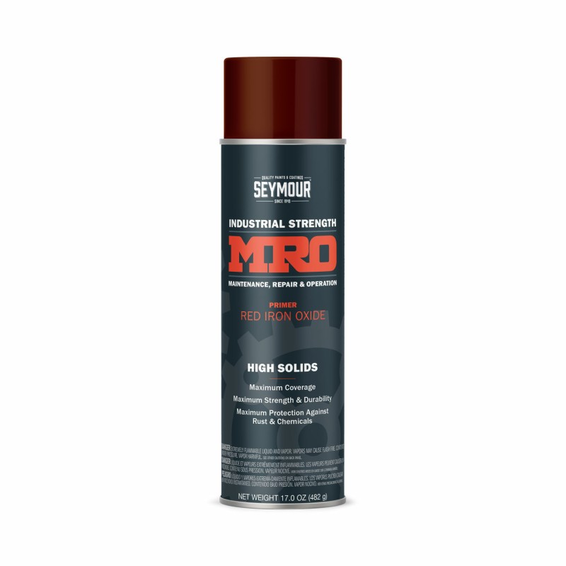 Seymour MRO Industrial Strength Primer—Red Oxide (17 oz) Seymour MRO Industrial Strength Primer—Red Oxide (17 oz)