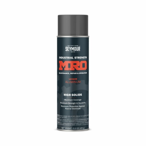 Seymour MRO Industrial-Grade High Solids Spray Paint—Aluminum (16 oz)
