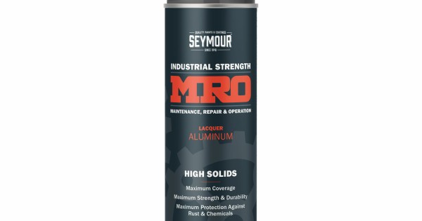 Solid Powder MRO Industrial-Grade High Solids Spray Paint—Aluminum