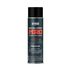 Seymour MRO Industrial-Grade High Solids Spray Paint—Gloss Black (16 oz)