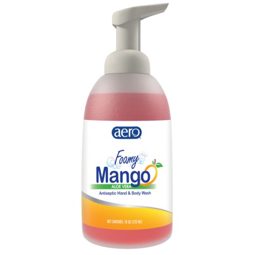 Foaming Mango Hand and Body Wash.  Case
