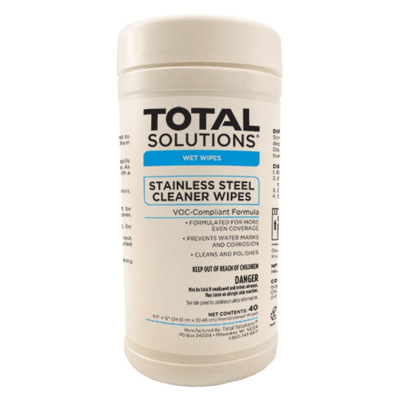 Stainless Steel Cleaner Wipes 40 Count - 6 pack Stainless Steel Cleaner Wipes 40 Count - 6 pack