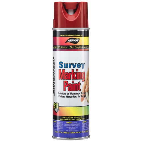 Aervoe 201 - Survey Marking Paint (Red) Aervoe 201 - Survey Marking Paint (Red)
