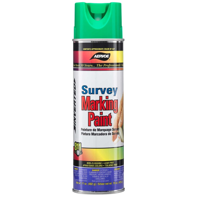 Aervoe 224 - Survey Marking Paint (Florescent Green)