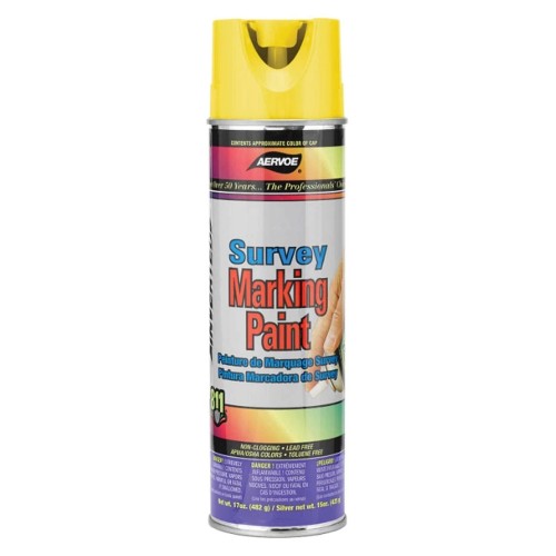 Aervoe 226 - Survey Marking Paint (Florescent Yellow) Aervoe 226 - Survey Marking Paint (Florescent Yellow)