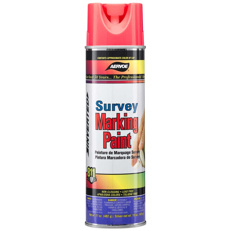 Aervoe 229 - Survey Marking Paint (Florescent Pink)