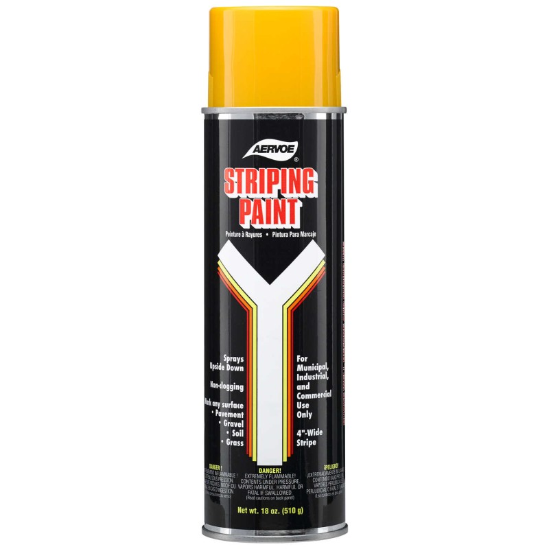 Aervoe 720 - Striping Paint (solvent-based) Yellow