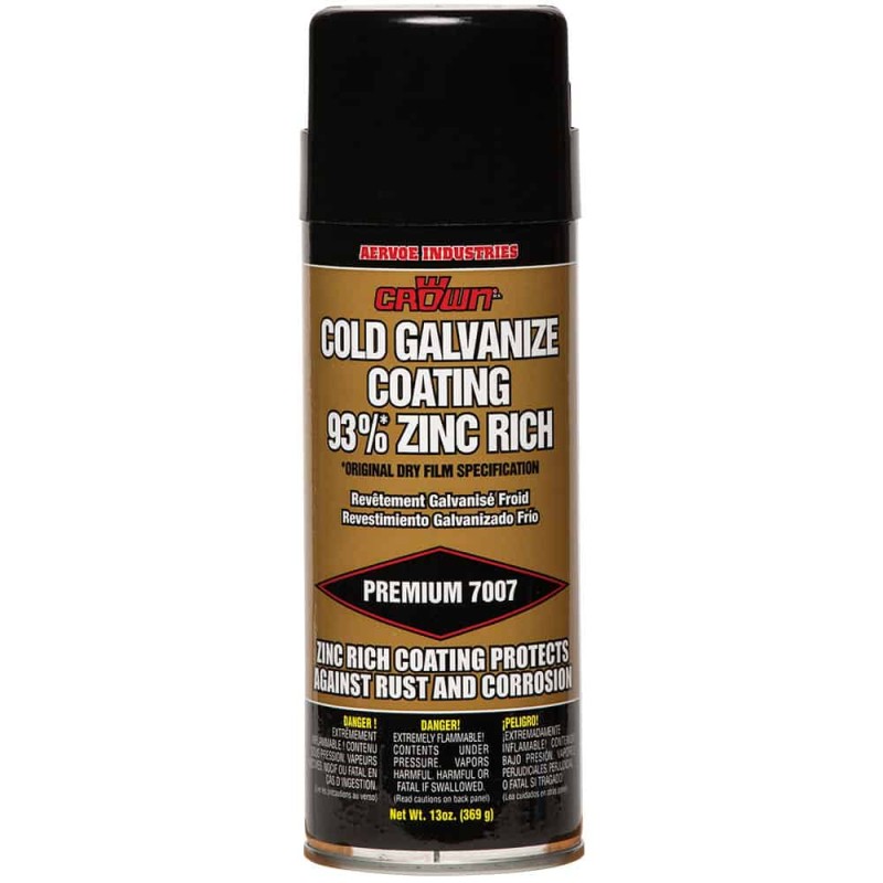 Aervoe 7007 - Cold Galvanize Coating 93% Zinc Rich - 12 pack