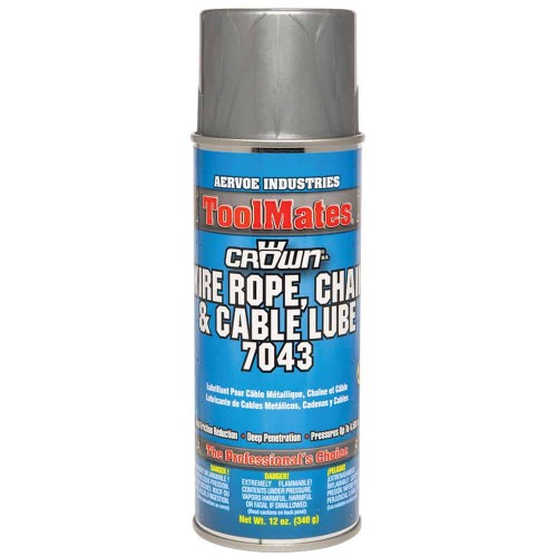 Aervoe 7043 - Wire Rope, Chain and Cable Lube Aervoe 7043 - Wire Rope, Chain and Cable Lube
