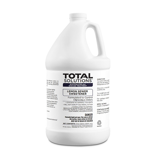 Lemon Sewer Sweetener - 4 x 1 Gallon