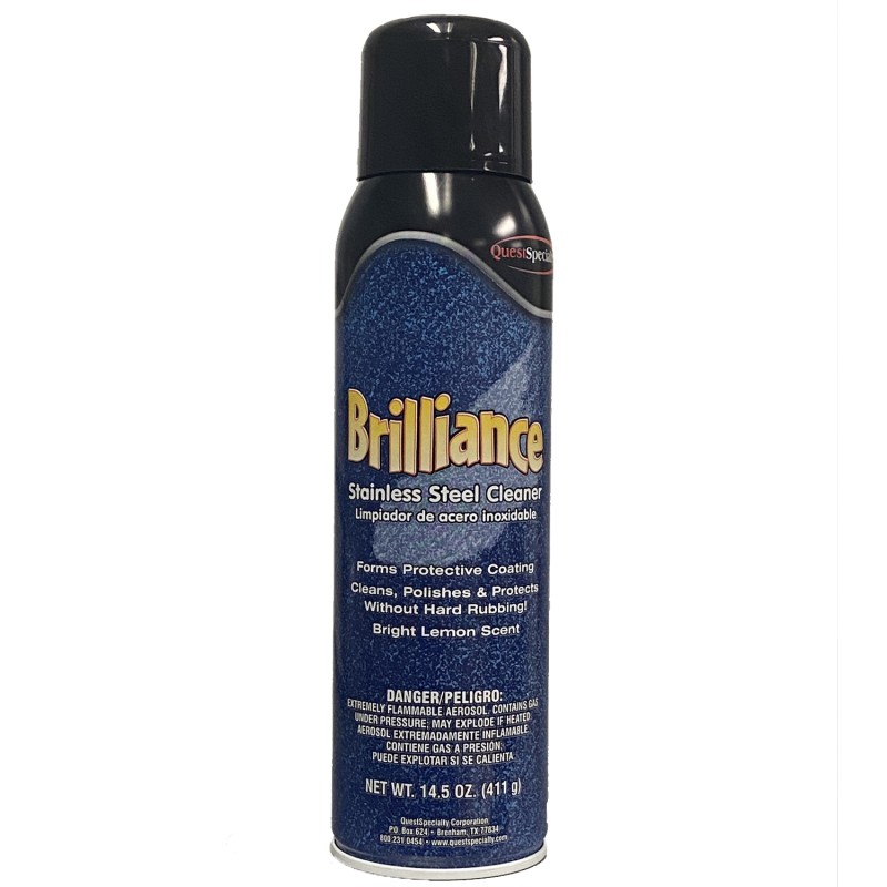 Quest Specialty 249 - BRILLIANCE Stainless Steel Cleaner Quest Specialty 249 - BRILLIANCE Stainless Steel Cleaner