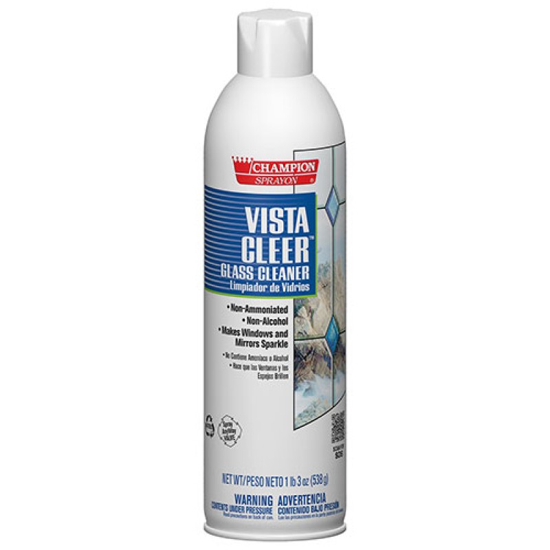 Vista Cleer Non Alcohol Glass Cleaner - 12 pack