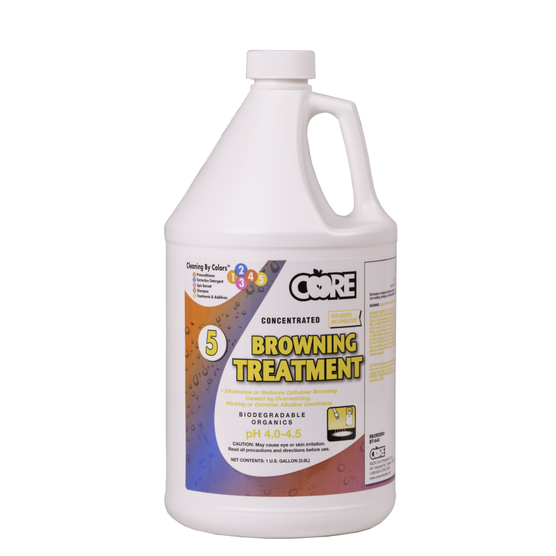 CLEANING BY COLORS ® BROWNING TREATMENT CARPET TREATMENT/ADDITIVE