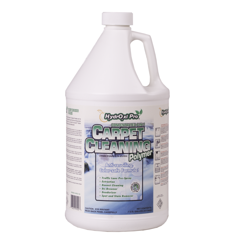 HYDROXI PRO® CARPET CLEANING POLYMER - 4 x 1 gallon containers