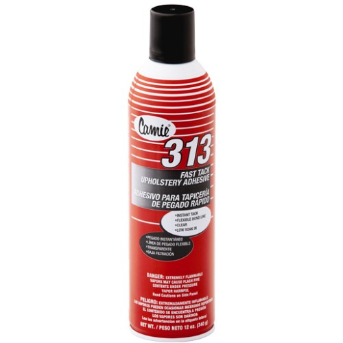 Camie 313 - Upholstery Adhesive - Special Price + Volume Discounts Still Apply Camie 313 - Upholstery Adhesive - Special Price + Volume Discounts Still Apply