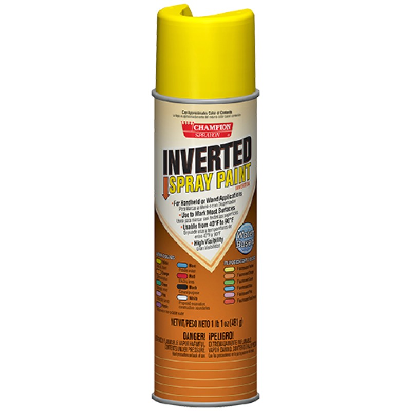 Chase 4194850 - Inverted Marking Paint  APWA Yellow - 12 pack