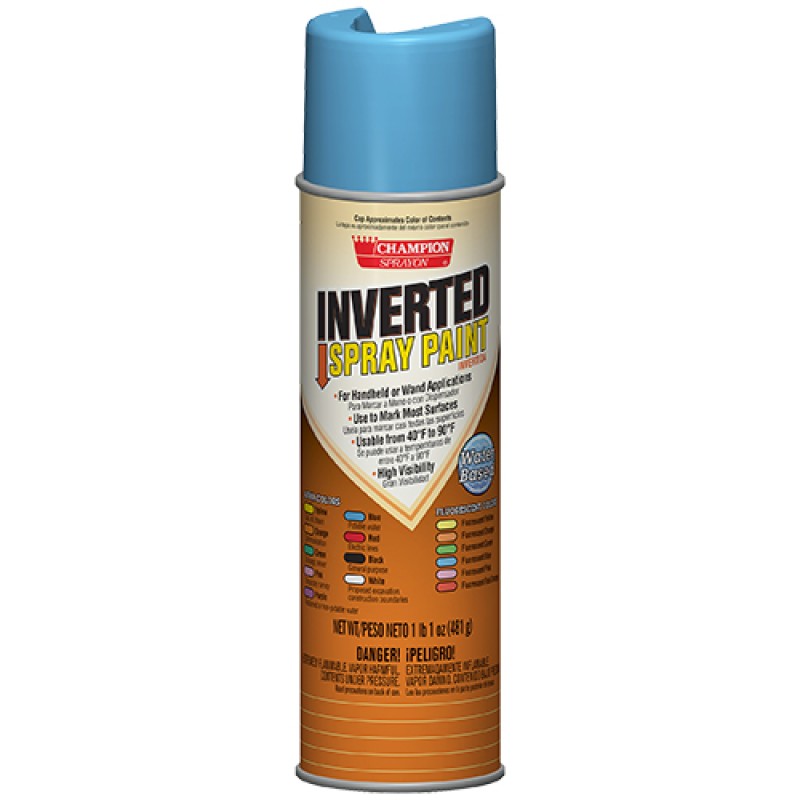 Chase 4194853 - Inverted Marking Paint  APWA Blue - 12 pack