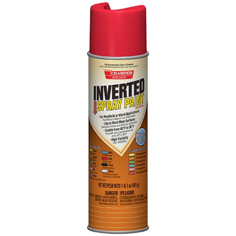 Chase 4194857 - Inverted Marking Paint  APWA Red - 12 pack