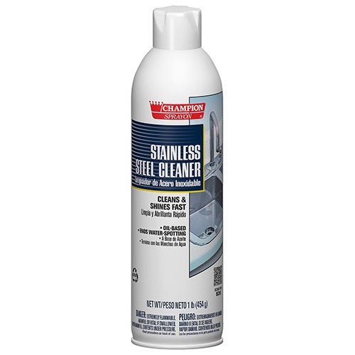 Champion Sprayon® Stainless Steel Cleaner - Oil Based Champion Sprayon® Stainless Steel Cleaner - Oil Based