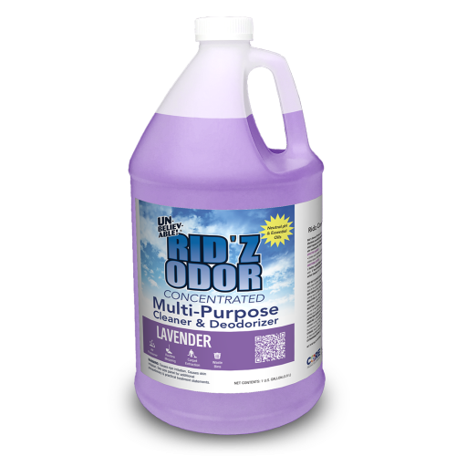Core Products RIDZ128UKO655 - UNBELIEVABLE!® Rid'Z Odor Super -Lavender - 4 x 1 gallon containers Core Products RIDZ128UKO655 - UNBELIEVABLE!® Rid'Z Odor Super -Lavender - 4 x 1 gallon containers