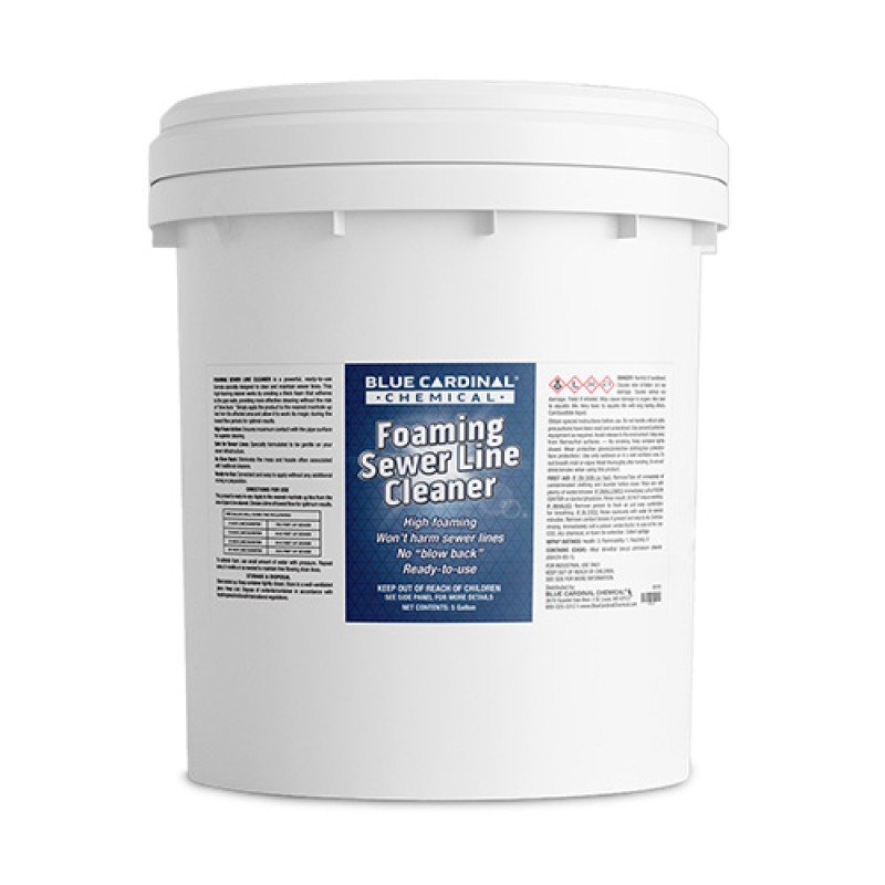 Foaming Sewer Line Cleaner - 5 Gallons Foaming Sewer Line Cleaner - 5 Gallons