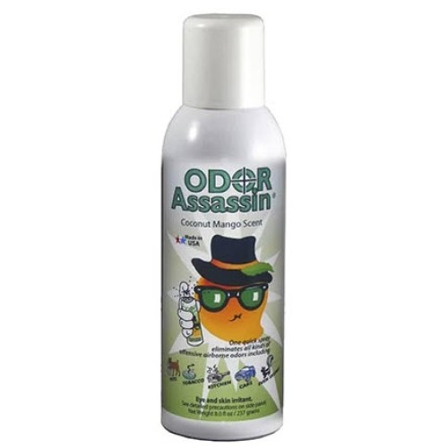 Odor Assassin Non-Aerosol Pump Spray - Coconut Mango - 12 pack Odor Assassin Non-Aerosol Pump Spray - Coconut Mango - 12 pack