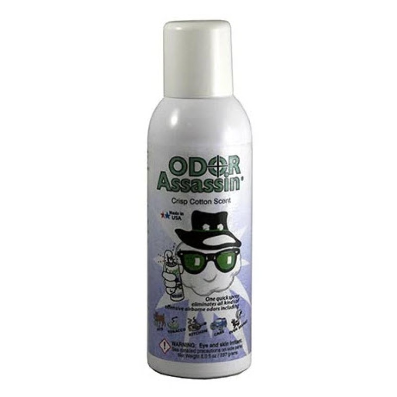 Odor Assassin Non-Aerosol Pump Spray - Cotton - 12 pack