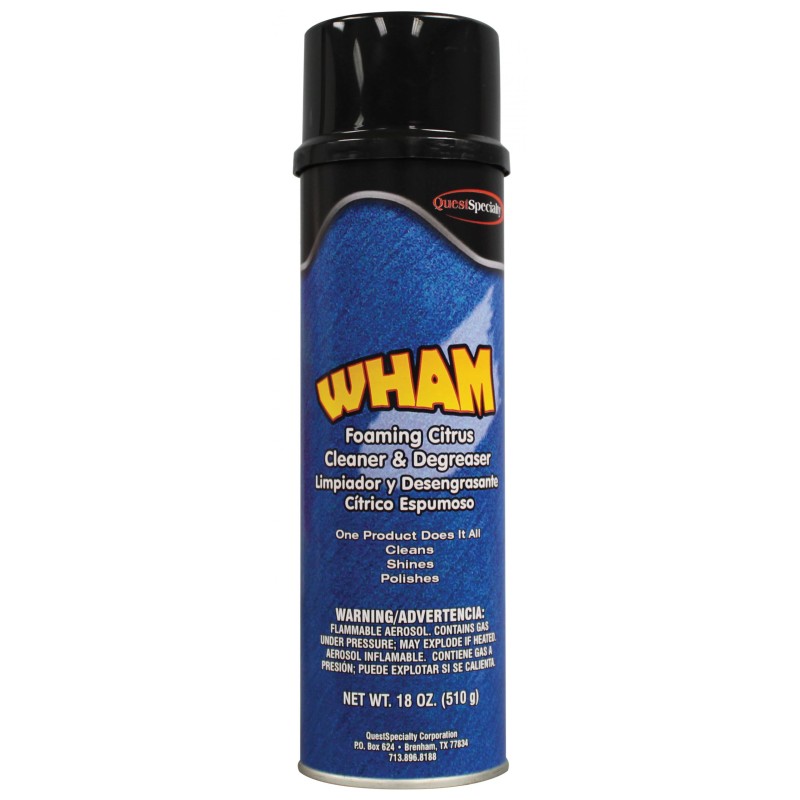 WHAM Foaming Citrus Cleaner & Degreaser - 12 pack