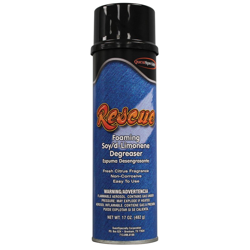 RESCUE Foaming Soy/d-Limonene Degreaser - 12 pack