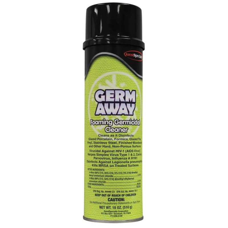 GERM AWAY Foaming Germicidal Cleaner - 12 pack