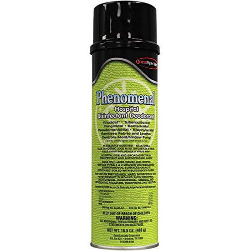 PHENOMENAL Hospital Disinfectant Deodorant - Aerosol - 12 pack