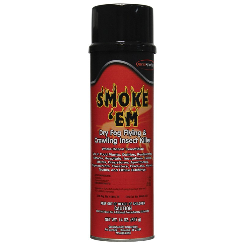 SMOKE 'EM Dry Fog Flying & Crawling Insect Killer - 12 pack