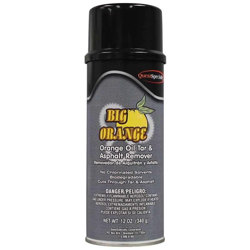 BIG ORANGE - Orange Oil Tar & Asphalt Remover - 12 pack