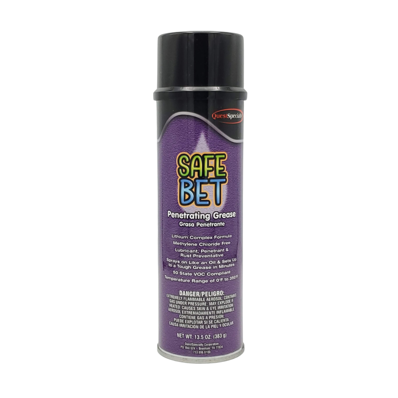 SAFE BET Multi-Purpose, Penetrating Lithium Spray Lubricant - 12 pack