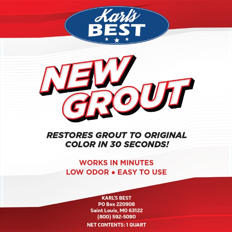 Karl's Best New Grout - 12 Pack