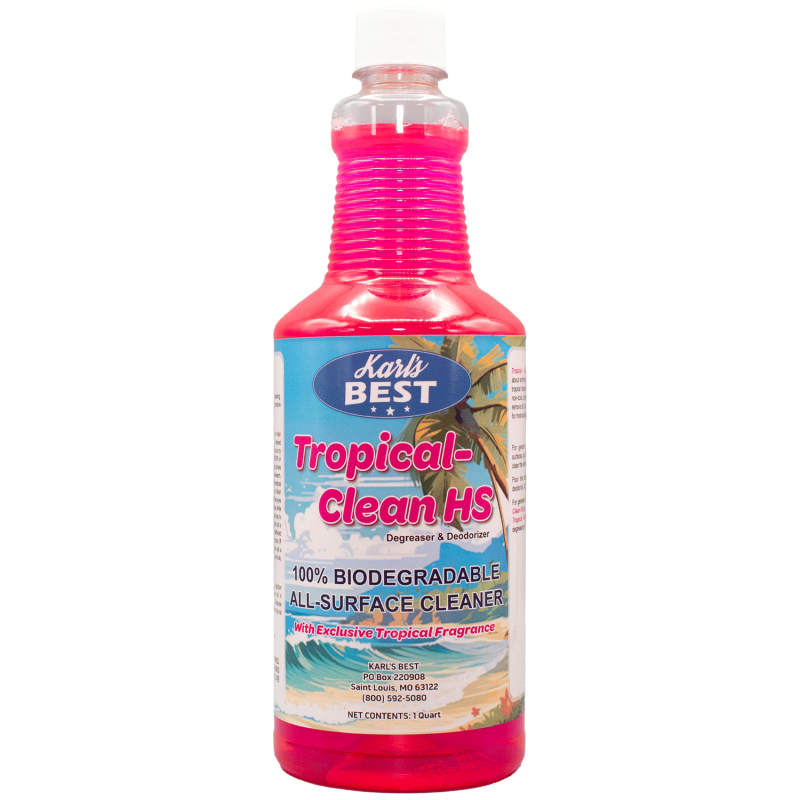 Karl's Best Tropical Clean 100% Biodegradable All Surface Cleaner - (12 Quarts/Case)