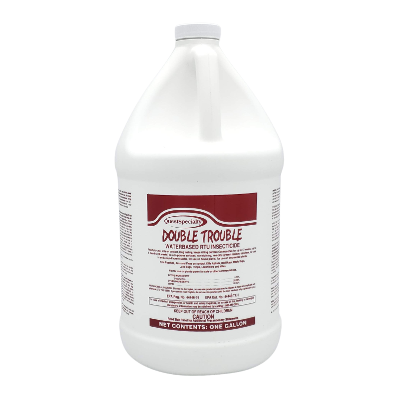 DOUBLE TROUBLE Ready-To-Use Insecticide - 4 x 1 gallon containers