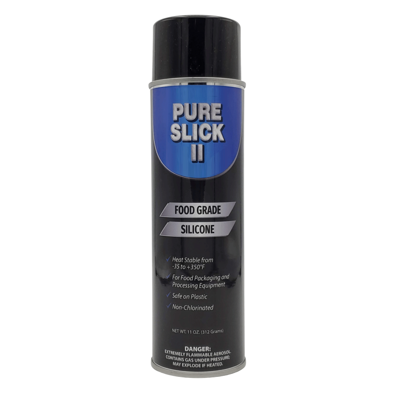 PURE SLICK II Heavy Duty Silicone Spray (No Acetone) - 12 Pack