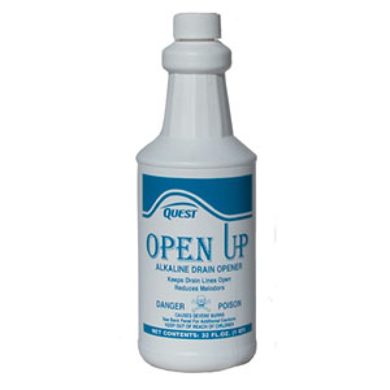 OPEN UP Alkaline Drain Opener - 12 x 1 quart containers