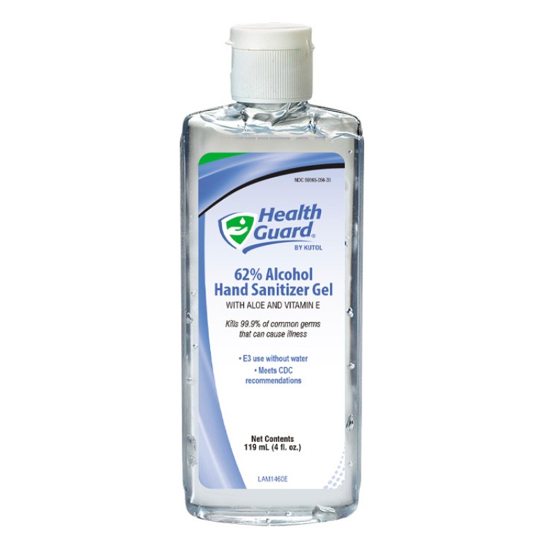 Alcohol Hand Sanitizer Squeeze Bottle Gel