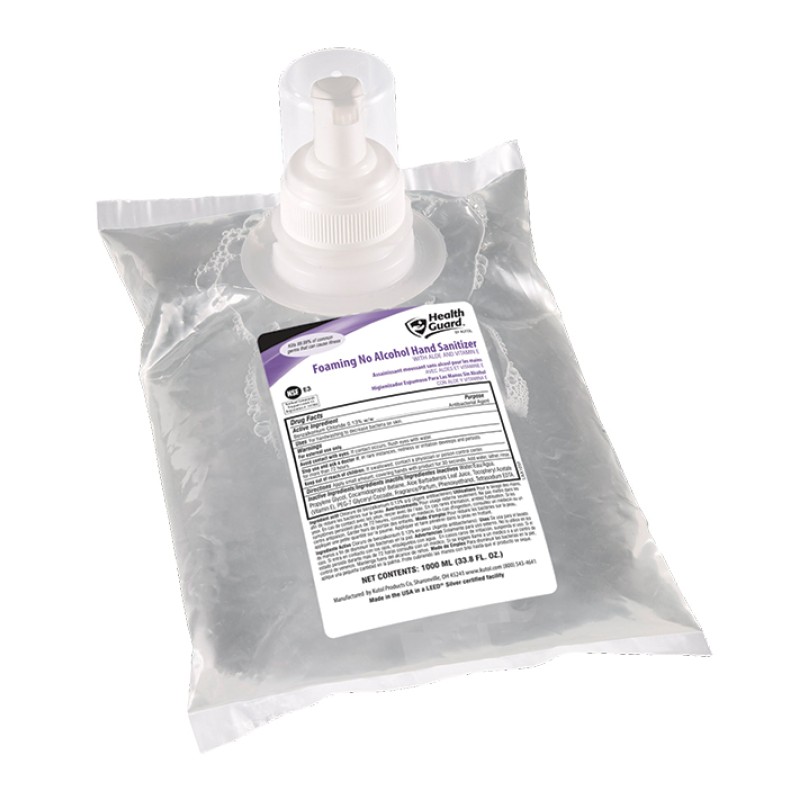 Foaming No Alcohol Hand Sanitizer - 6 pack