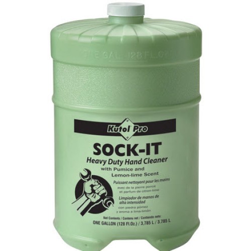 Kutol 1607 - SOCK-IT Extra Heavy Duty w/Pumice - 4 x 1 gallon flat top containers