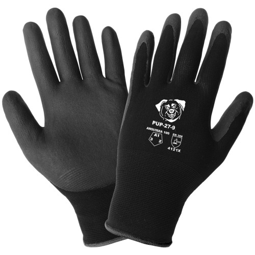 Black Pup Gloves - Multiple Sizes Available