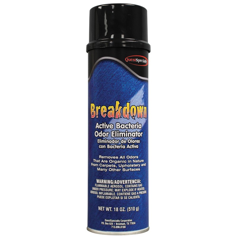 Quest Specialty 229 - BREAKDOWN Active Bacteria Odor Eliminator - 12 pack