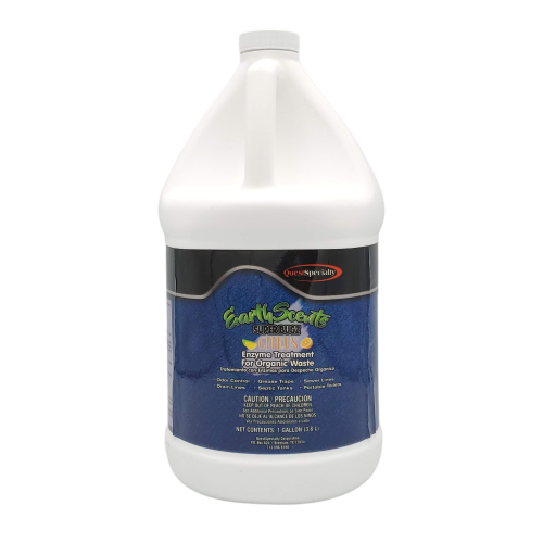 Quest Specialty 2840 - EARTH SCENTS SUPERBUGZ Citrus Enzyme Treatment for Organic Waste - 4 x 1 gallon containers Quest Specialty 2840 - EARTH SCENTS SUPERBUGZ Citrus Enzyme Treatment for Organic Waste - 4 x 1 gallon containers